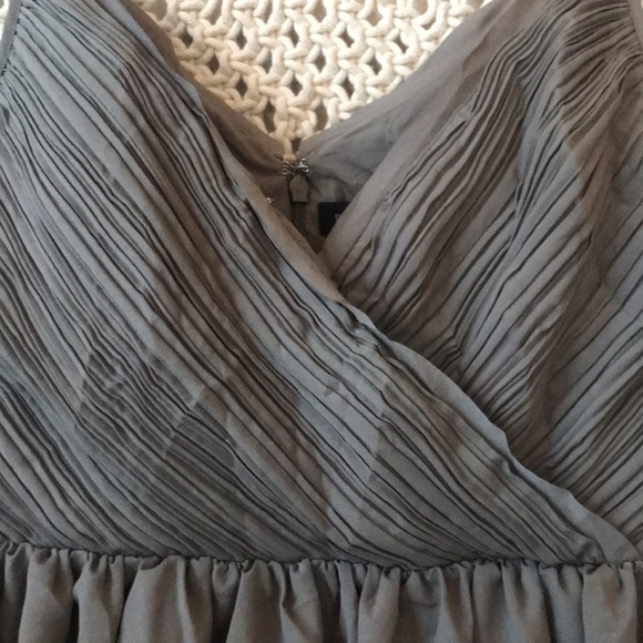 Banana Republic sz 0P spaghetti strap dress in a dark army green color - Picture 4 of 7